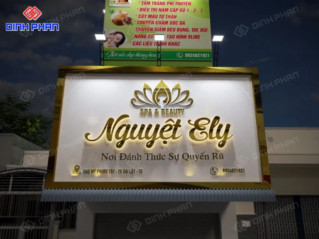 Làm bảng hiệu massage