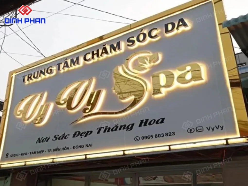 Làm bảng hiệu massage