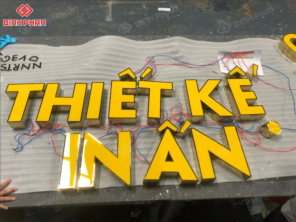 Làm chữ inox mặt mica tại xưởng không qua trung gian, giá tốt Làm chữ inox mặt mica tại xưởng không qua trung gian, giá tốt nhất