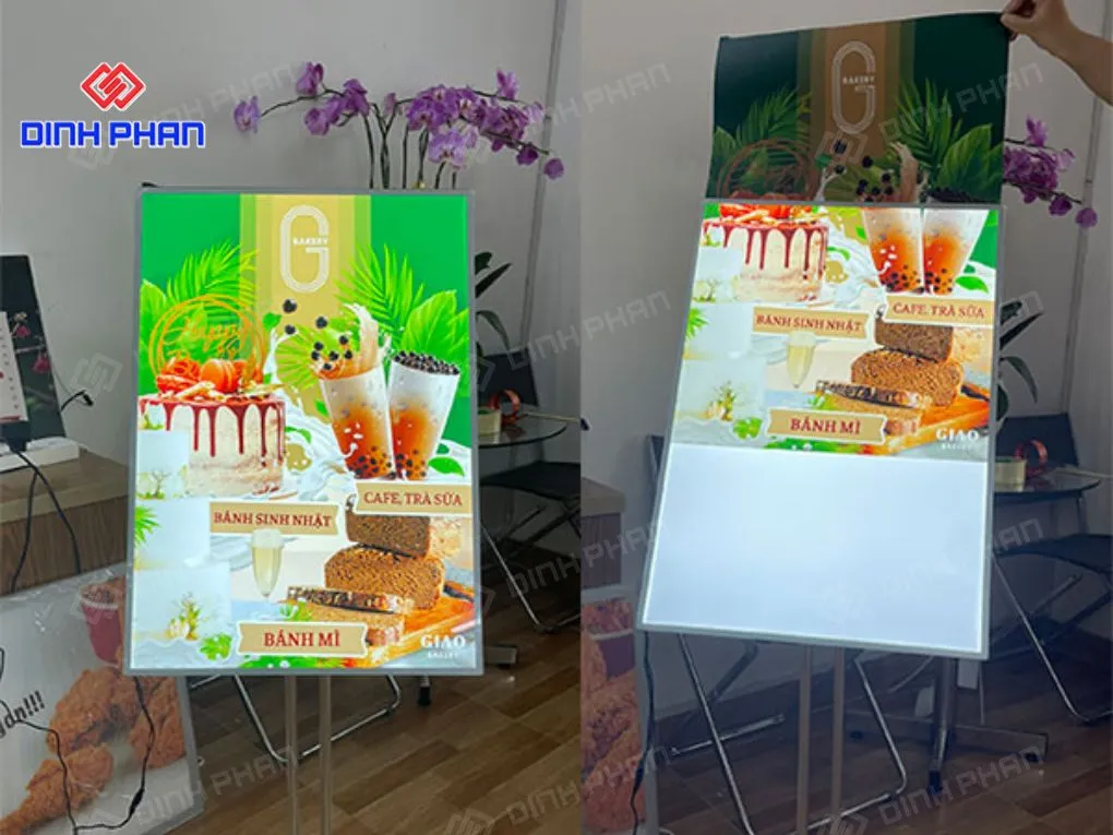 Làm tranh điện Led 