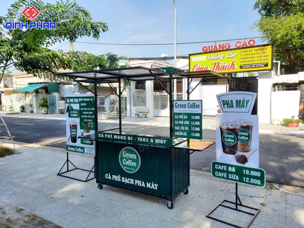 Bảng hiệu cafe mang đi