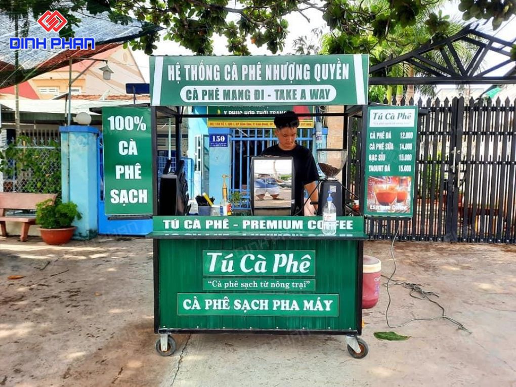 Bảng hiệu cafe mang đi