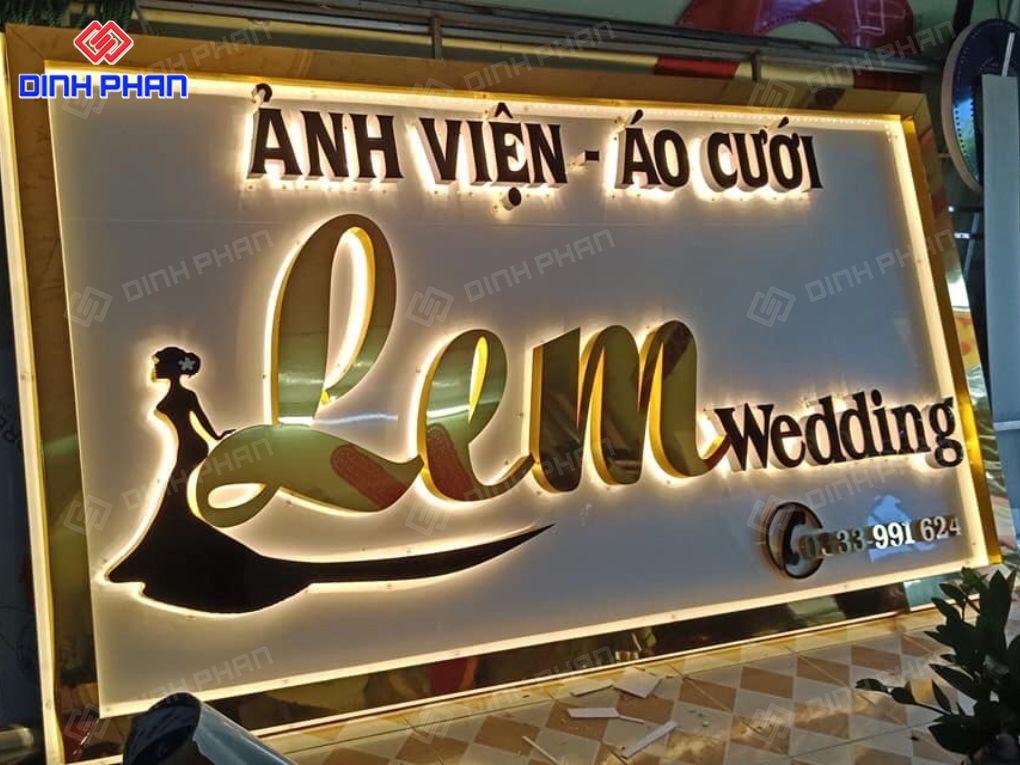 Bảng hiệu chữ nổi đèn LED