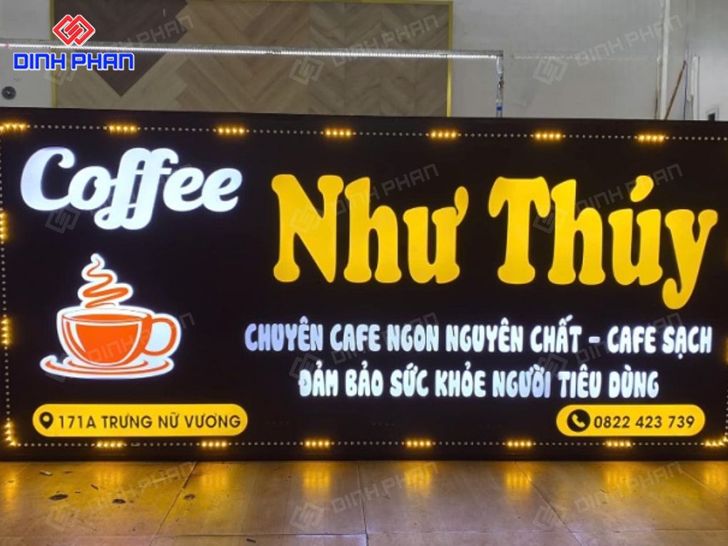 Bảng hiệu chữ nổi đèn LED