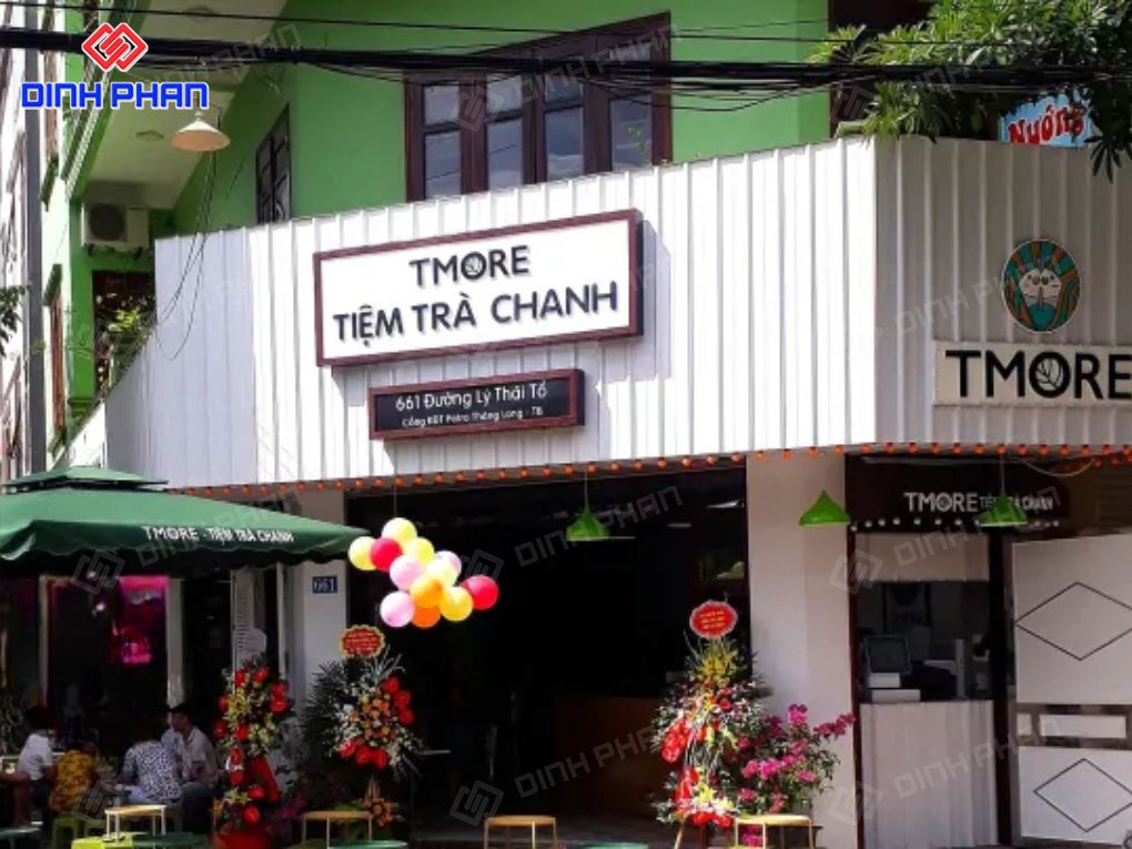 Bảng hiệu trà chanh