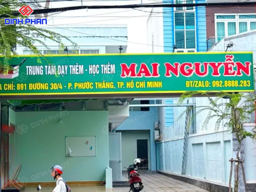 Bảng hiệu trung tâm dạy thêm
