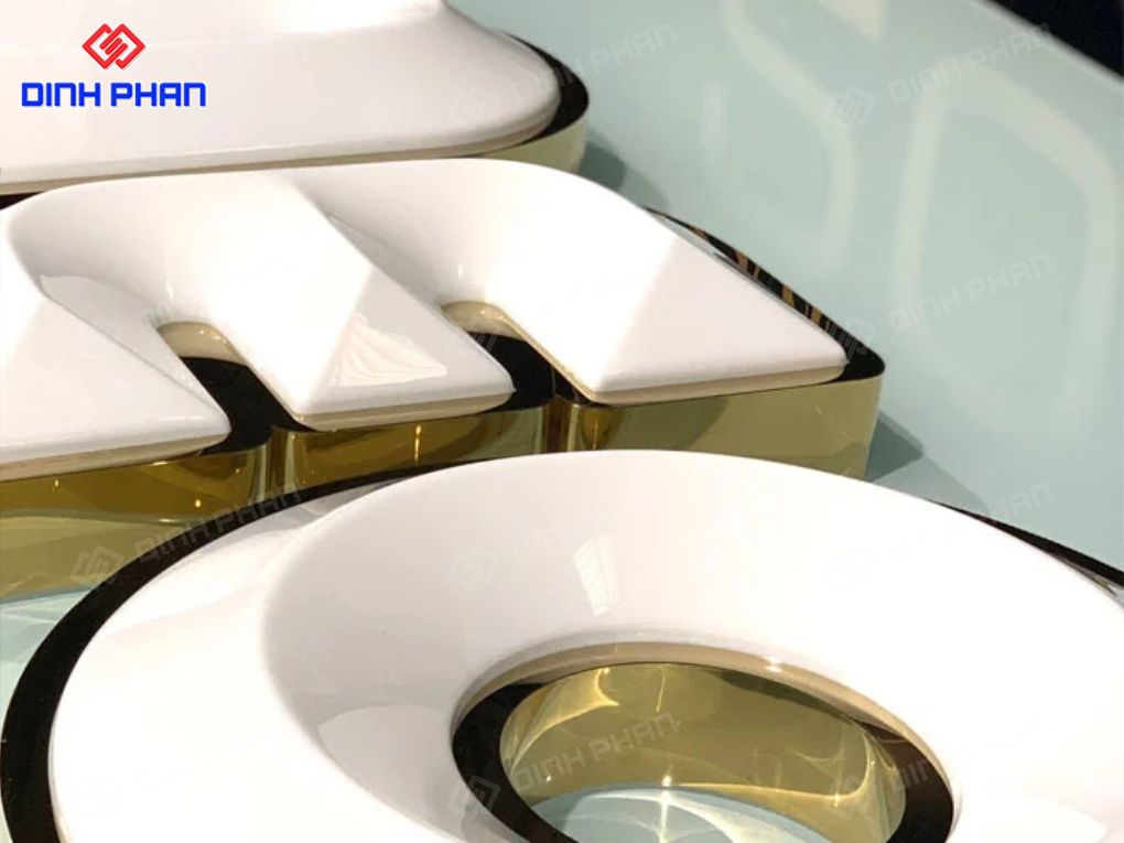 Gia công chữ hút nổi