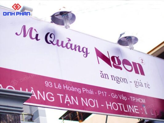 Làm bảng hiệu alu dán decal