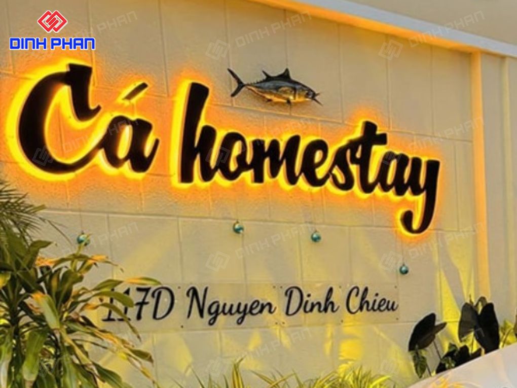 Làm bảng hiệu homestay