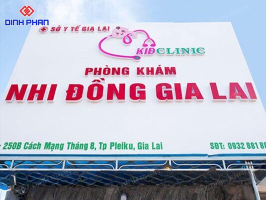 Làm bảng hiệu phòng khám