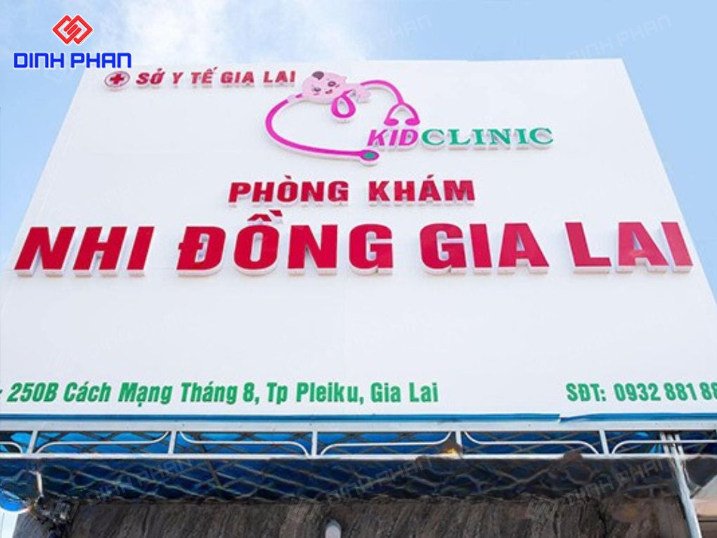 Làm bảng hiệu phòng khám