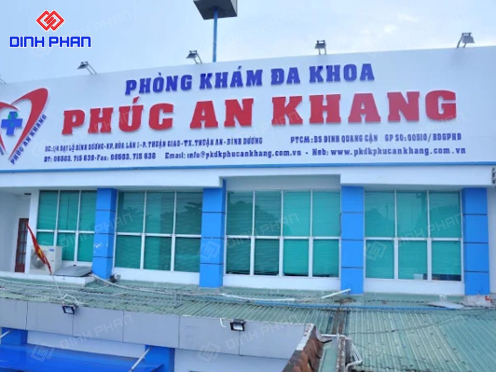 Làm bảng hiệu phòng khám