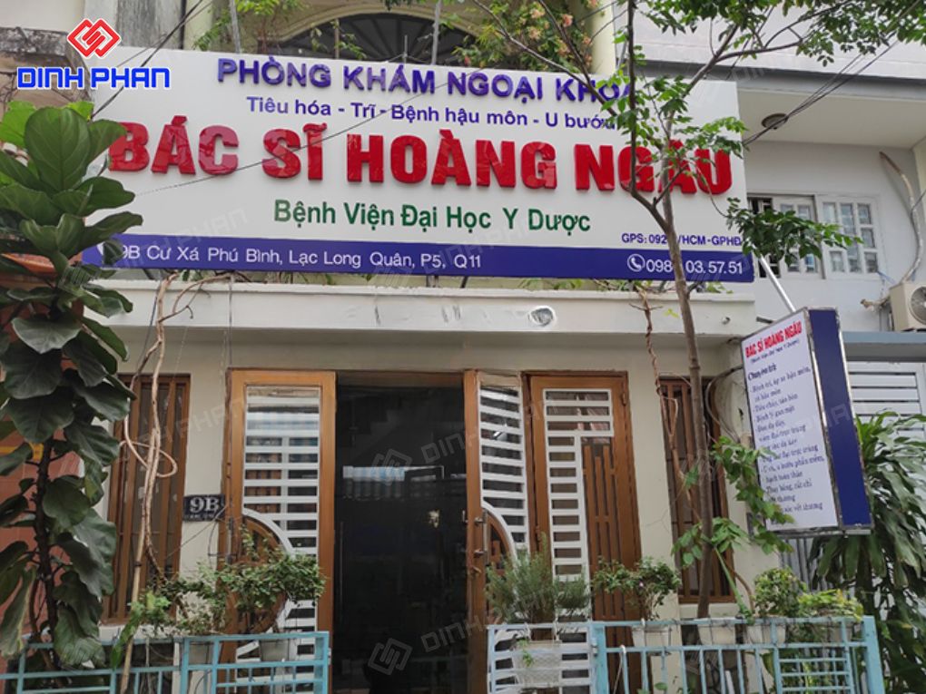 Làm bảng hiệu phòng khám