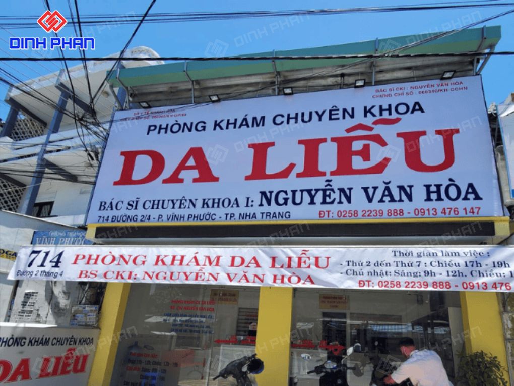 Làm bảng hiệu phòng khám