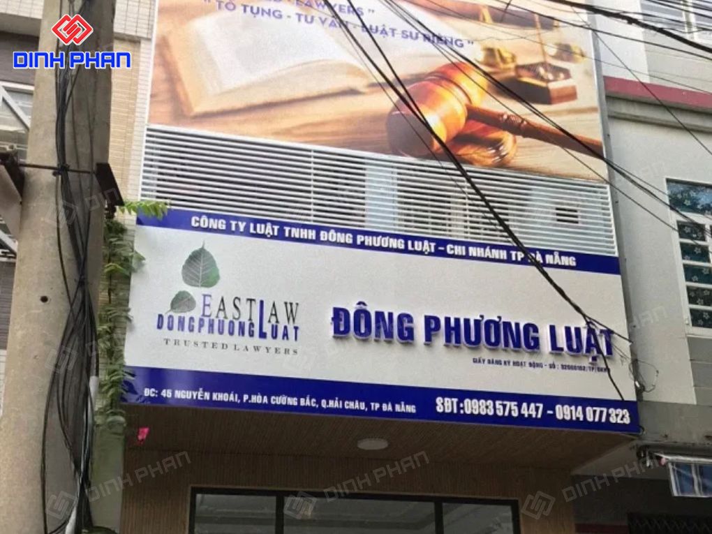 Làm bảng hiệu văn phòng luật sư