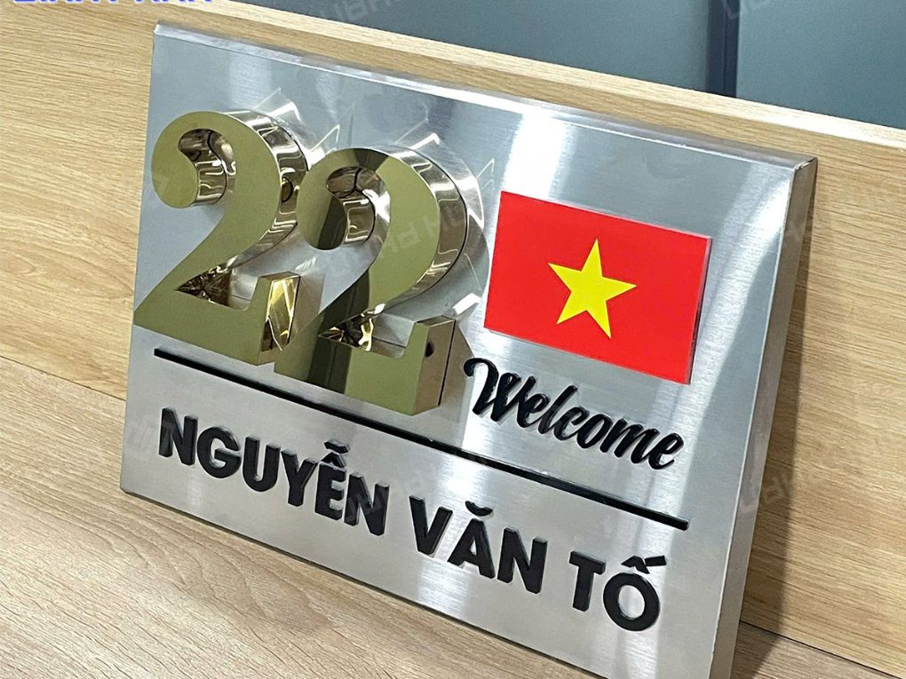 Làm biển số nhà