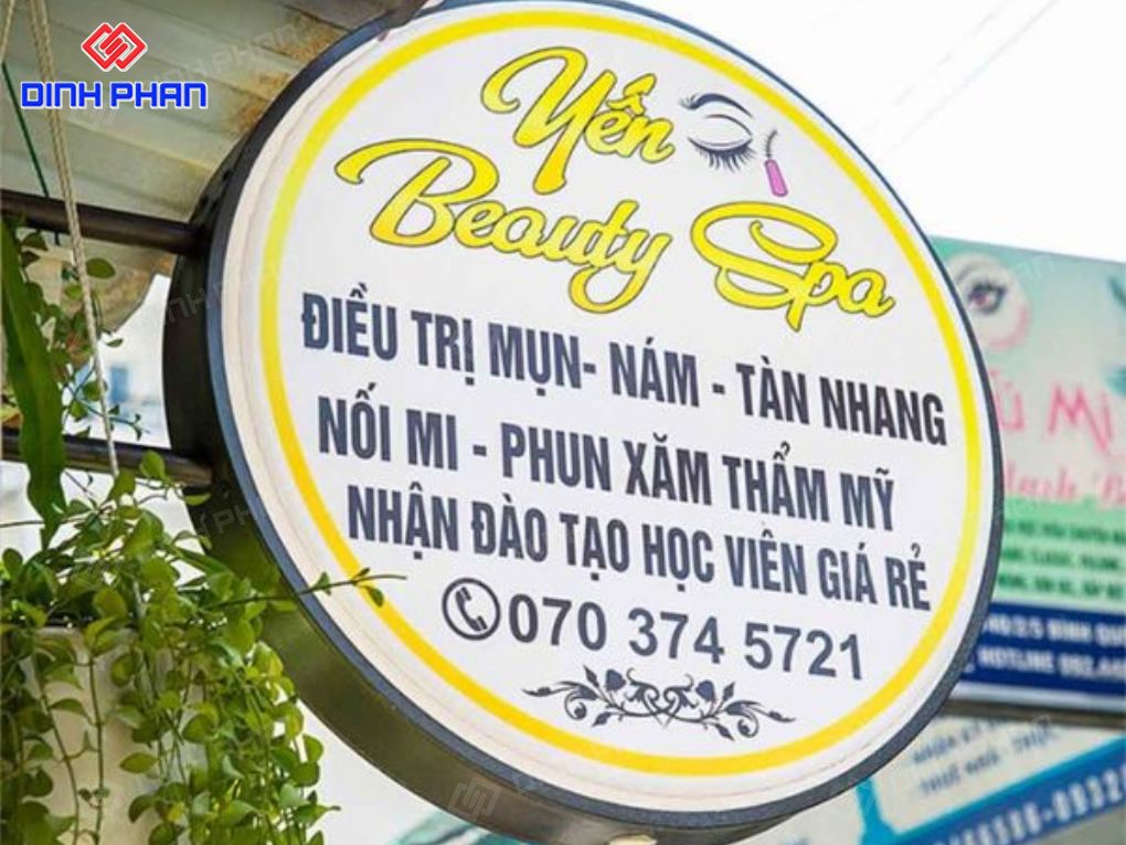 Làm biển vẫy spa