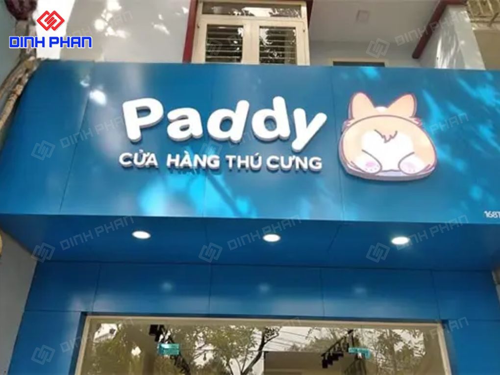 Làm bảng hiệu pet shop