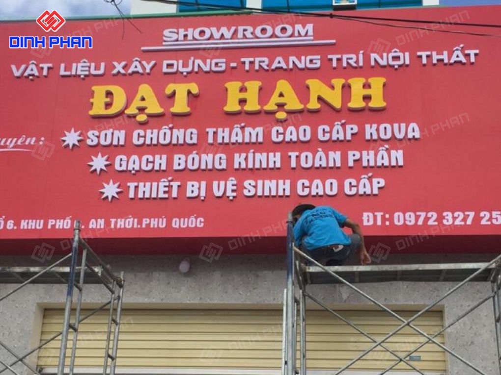 Bảng hiệu cửa hàng nội thất