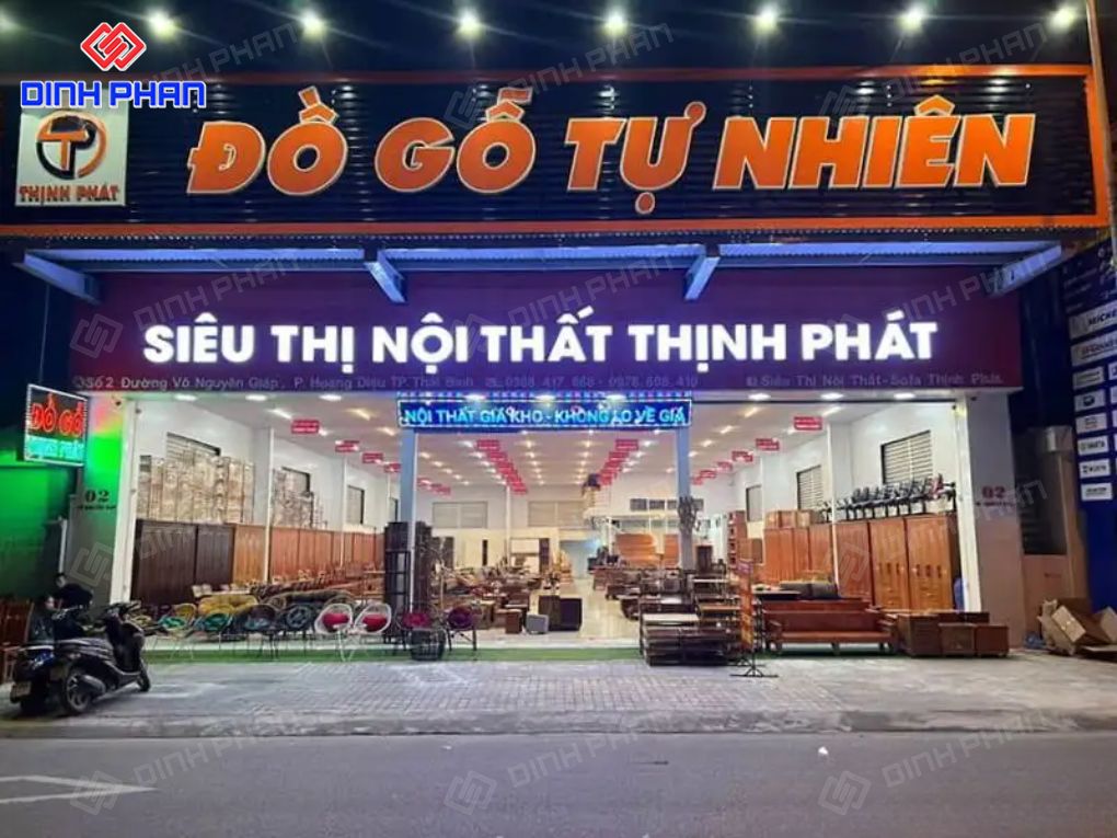 Bảng hiệu cửa hàng nội thất
