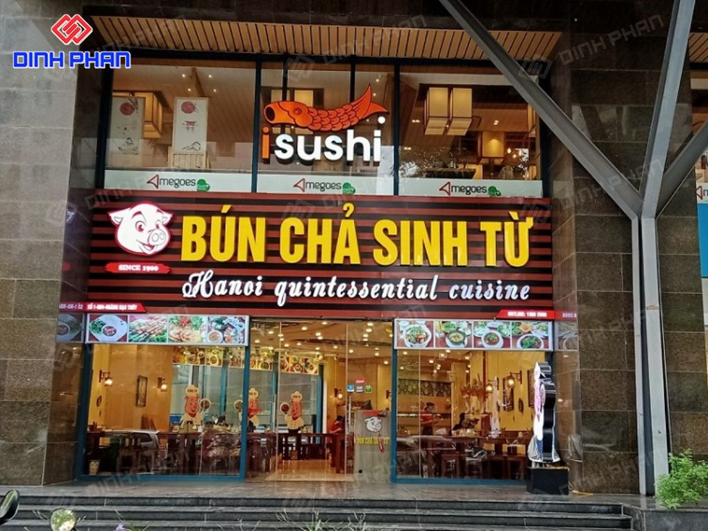 Bảng hiệu nhà hàng