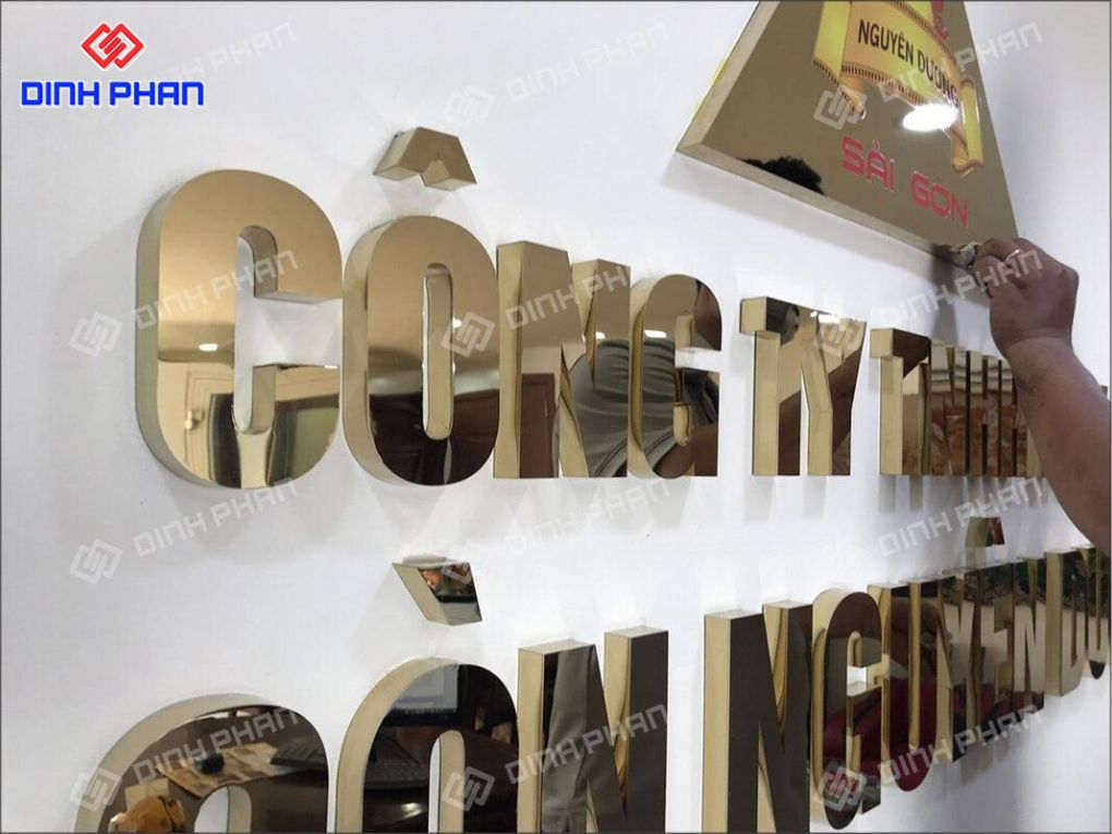chu inox guong vang 3 Chữ inox gương vàng
