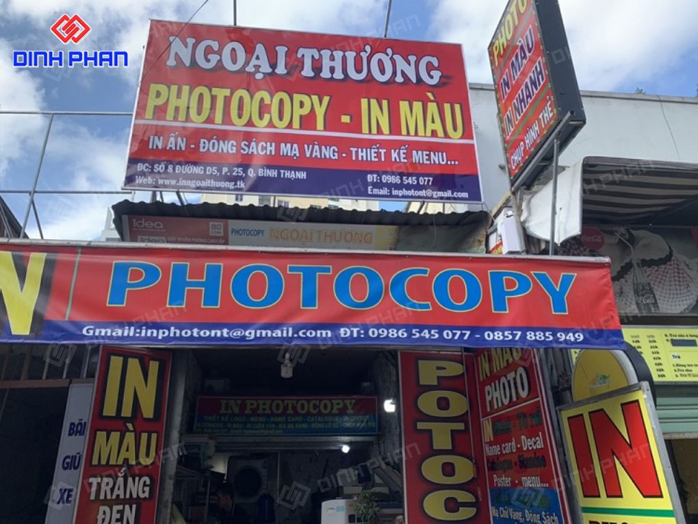 Làm bảng hiệu bạt