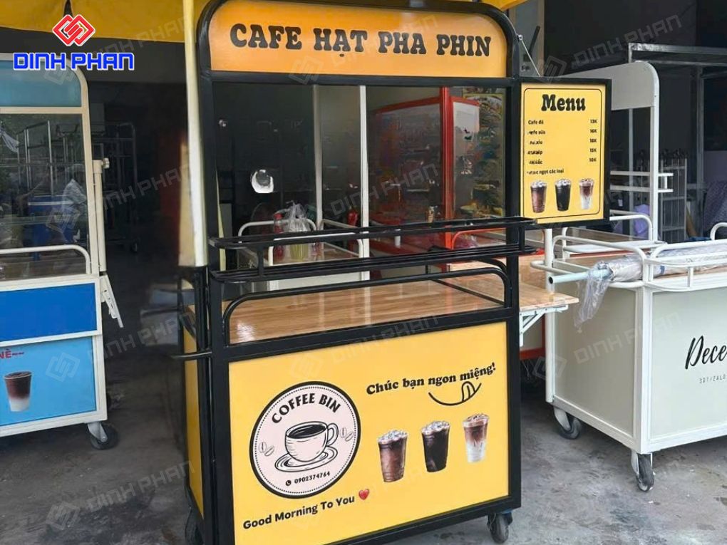Làm bảng hiệu cafe take away