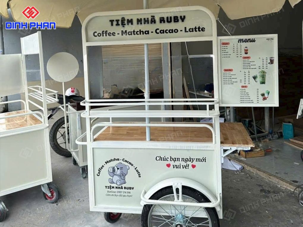 Làm bảng hiệu cafe take away