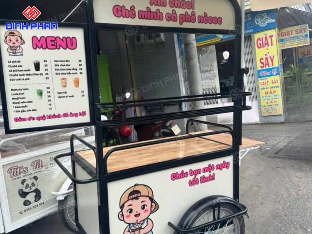 Làm bảng hiệu cafe take away
