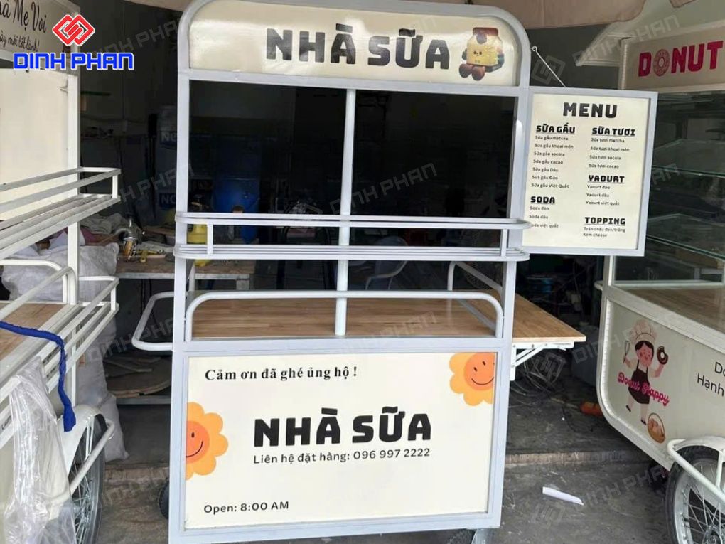 Làm bảng hiệu cafe take away