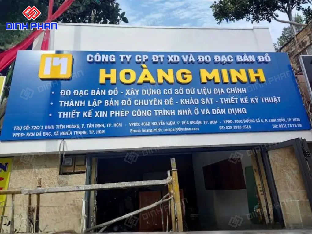 Làm bảng hiệu cty đẹp có thực sự quan trọng? Làm bảng hiệu cty