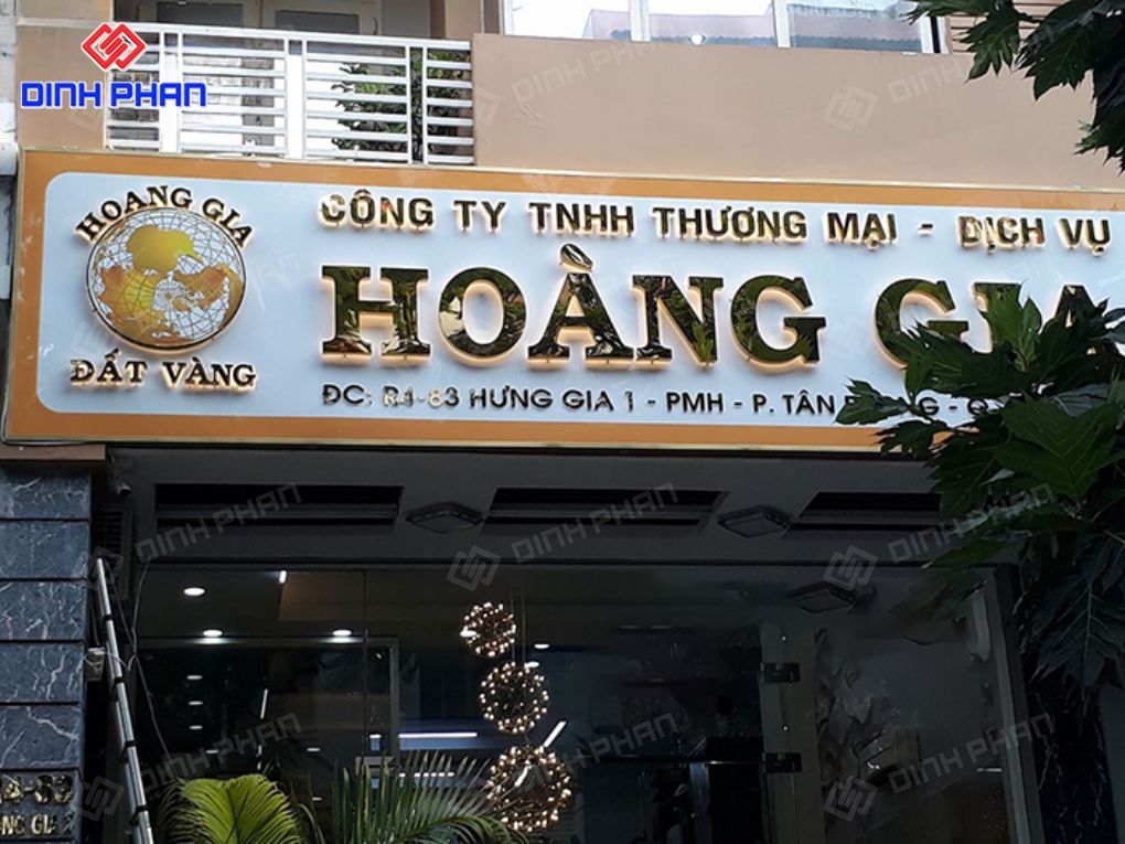 Làm bảng hiệu cty đẹp có thực sự quan trọng? Làm bảng hiệu cty