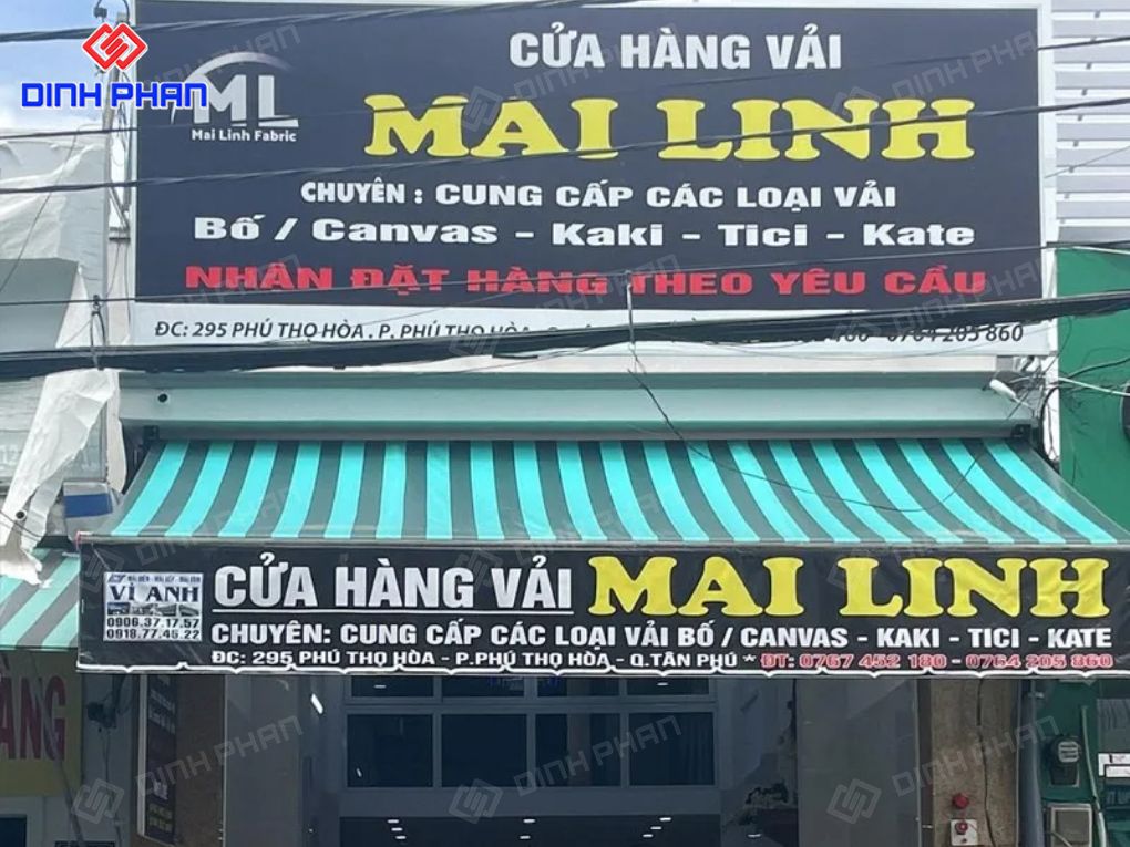 Làm bảng hiệu cửa hàng đẹp, thi công trọn gói Làm bảng hiệu cửa hàng