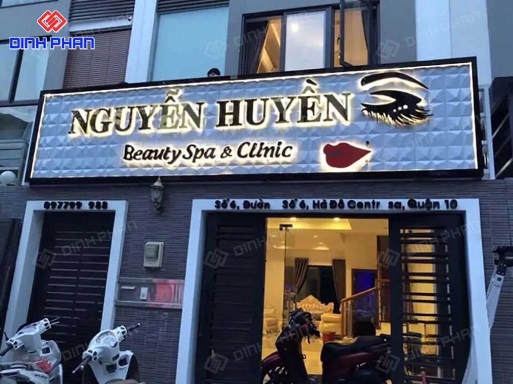 Kinh nghiệm làm bảng hiệu đèn led đẹp Làm bảng hiệu đèn led