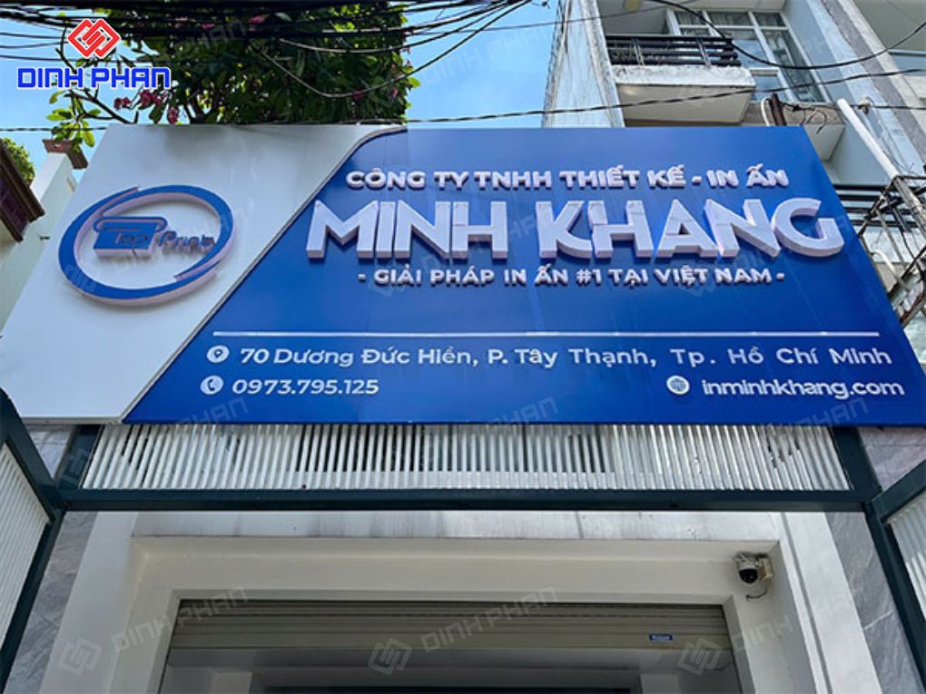 Top đơn vị làm bảng hiệu mica chất lượng hiện nay Làm bảng hiệu mica