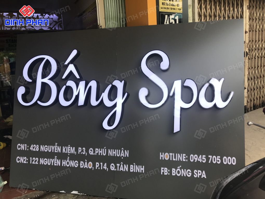Top đơn vị làm bảng hiệu mica chất lượng hiện nay Làm bảng hiệu mica
