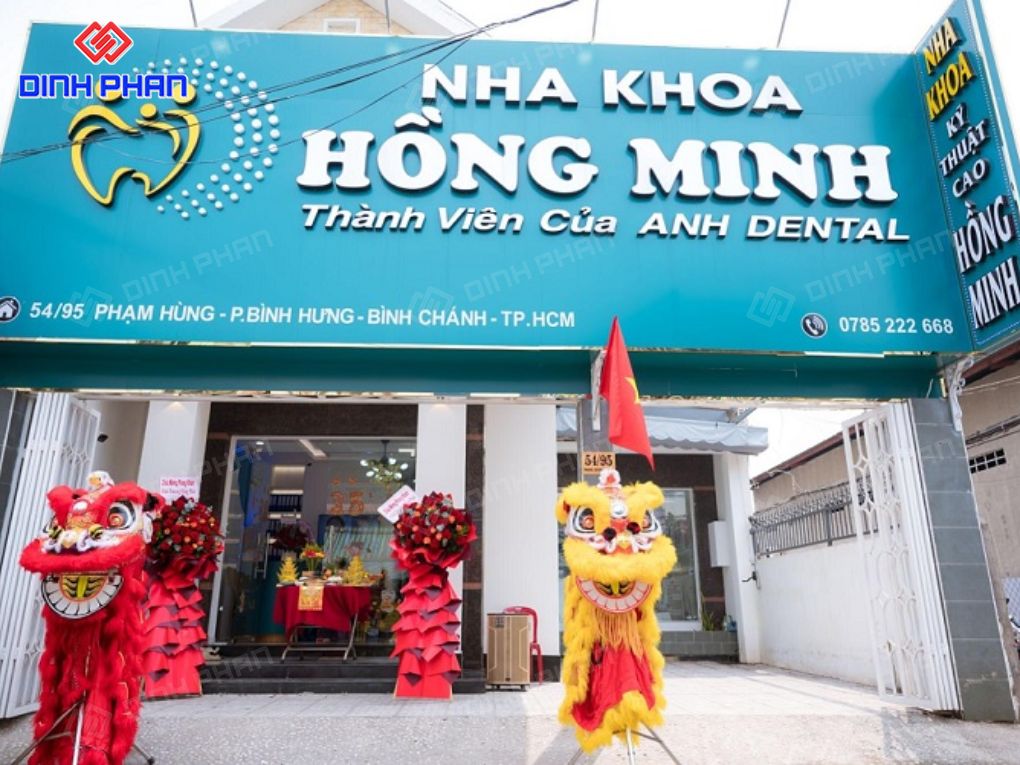 Đơn vị làm bảng hiệu nha khoa uy tín, chất lượng cao Làm bảng hiệu nha khoa