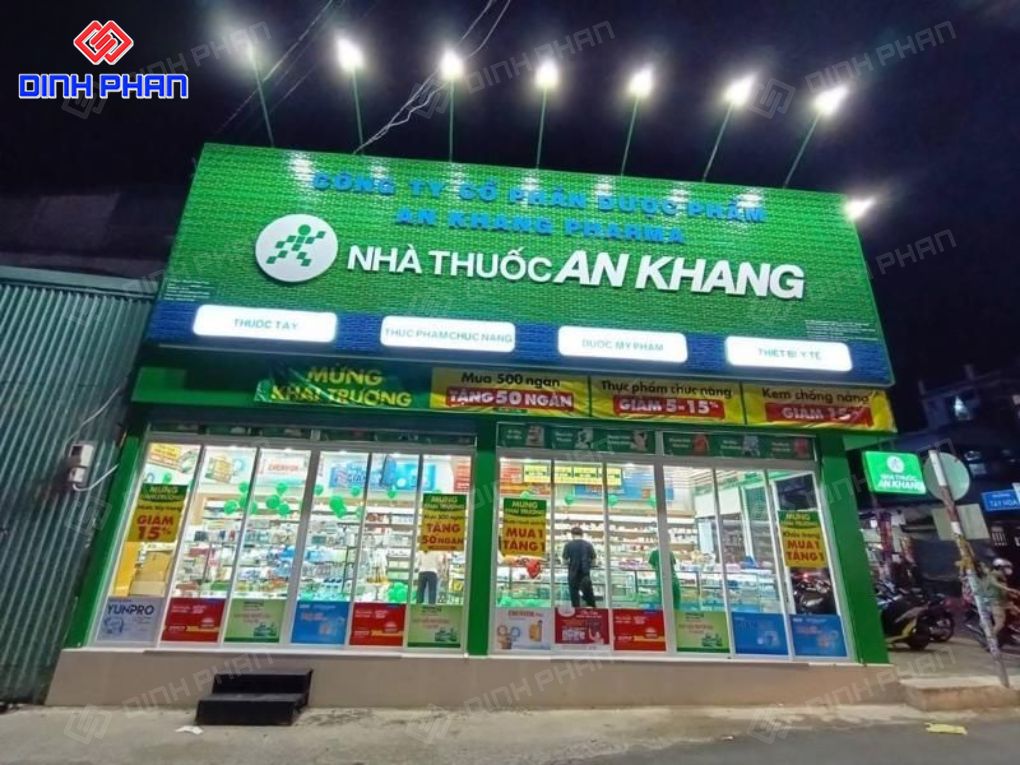 Làm bảng hiệu nhà thuốc BMT chuyên nghiệp, giá tốt Làm bảng hiệu nhà thuốc