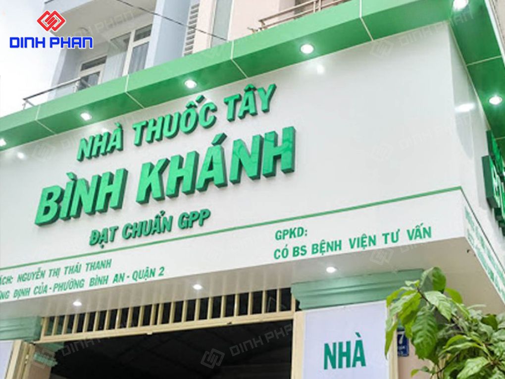 Làm bảng hiệu nhà thuốc BMT chuyên nghiệp, giá tốt Làm bảng hiệu nhà thuốc