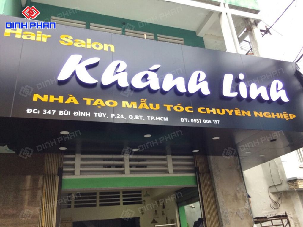 Đơn vị thi công biển quảng cáo chữ nổi uy tín Thi công biển quảng cáo chữ nổi