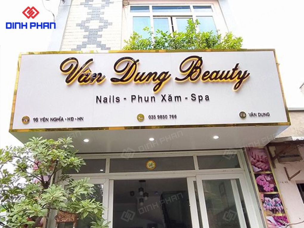 Đơn vị thi công biển quảng cáo chữ nổi uy tín Thi công biển quảng cáo chữ nổi