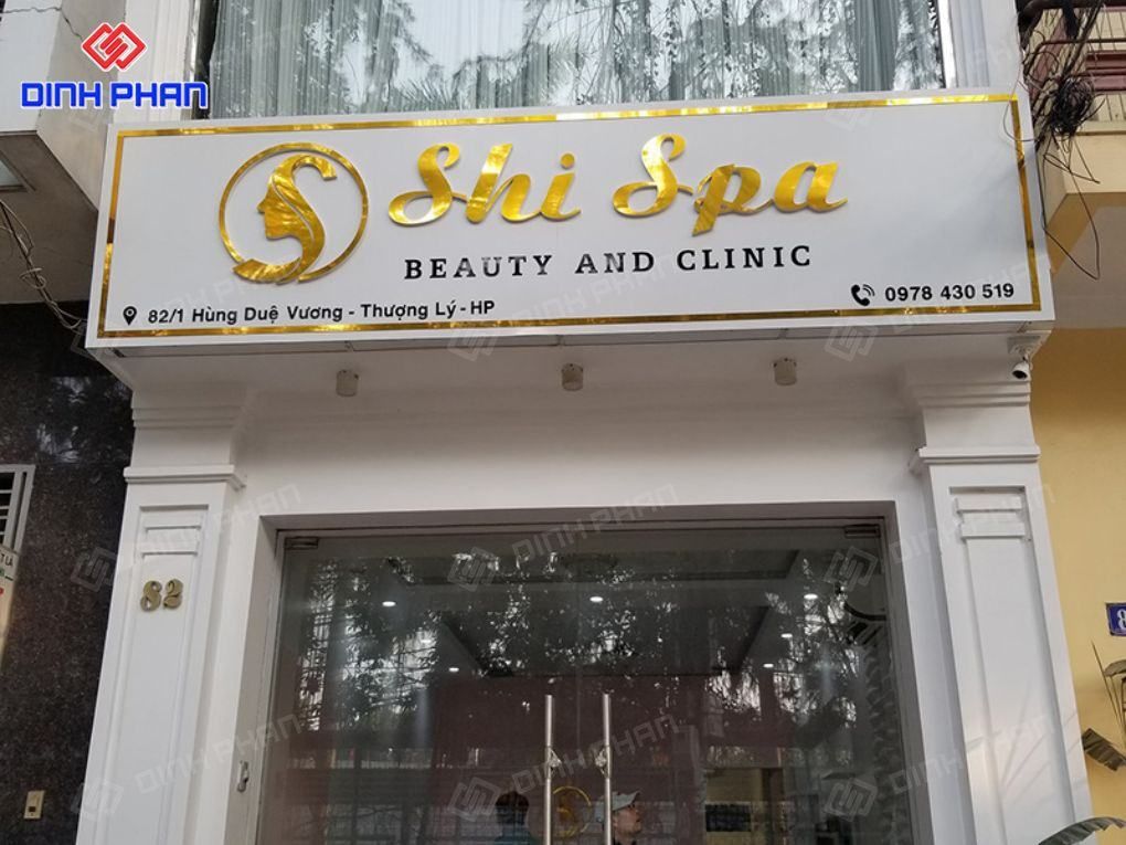 chữ alu dán tường
